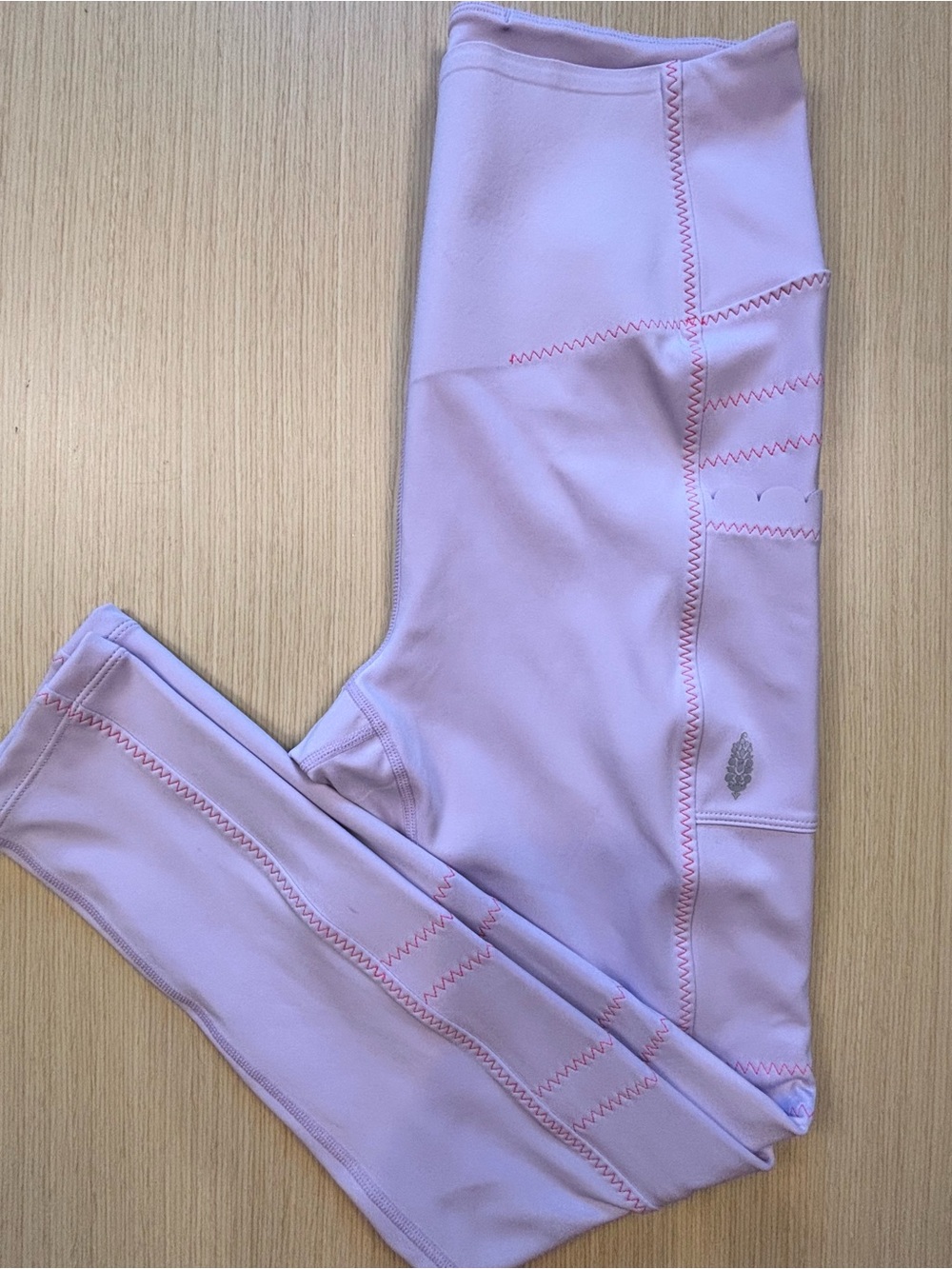 FP Movement Free People Pinky Promise 7/8 High Rise Leggings Dewberry Purple S